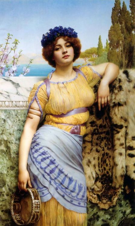 neoclassical revival john william godward 1902 early 1900s art and fashion