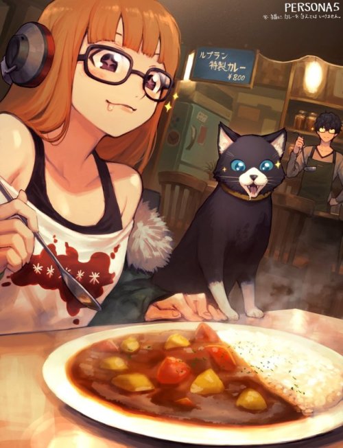 shinichameleon:Leblanc Curry & Mystery Food X by...