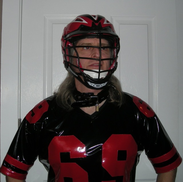 Hawk Dawg Woof Hawk Locked In Padded PVC Collar And PVC Lacrosse