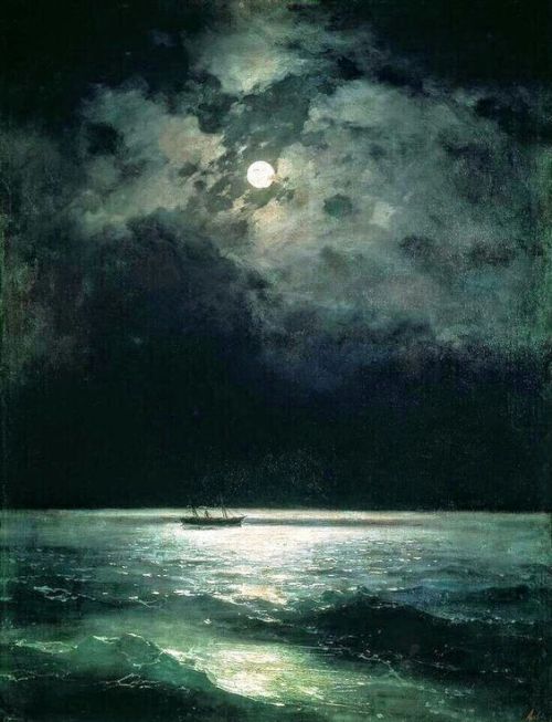 necton-1:Ivan Alvazovsky 1879.The Black Sea at Night