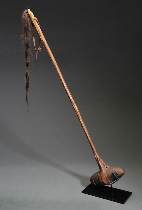 armthearmour:A stone war club of a plains tribe, possibly the Lakota, ca. 19th century, from...