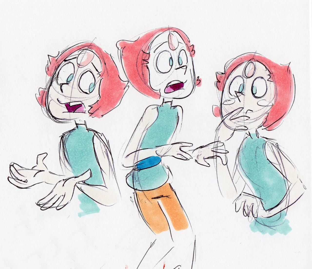 Pearl sketches!