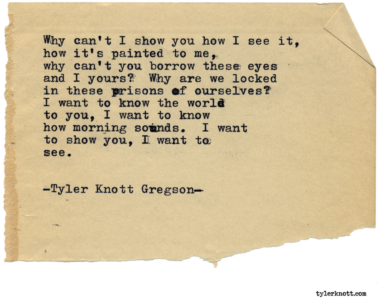 Tyler Knott Gregson