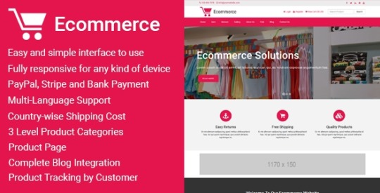 Ecommerce v1.5 – Responsive Ecommerce Business Management Script Nulled