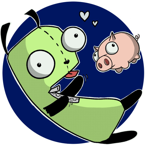 invader zim pig | Tumblr