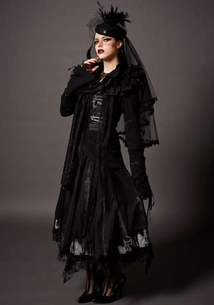 Victorian Goth Models