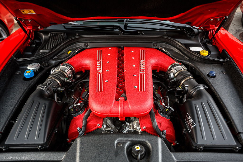 it Cars — The Ferrari 599 GTO V12 Engine Image by Gary...
