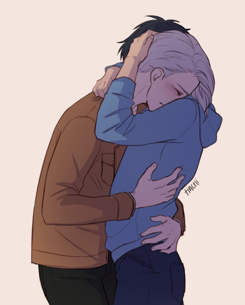 hachidraws:the way these two support each other makes me really...