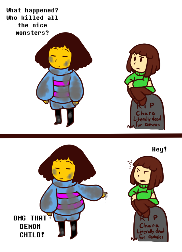 Tem!Frisk has taken over — The Genocide run, or what it should be ...