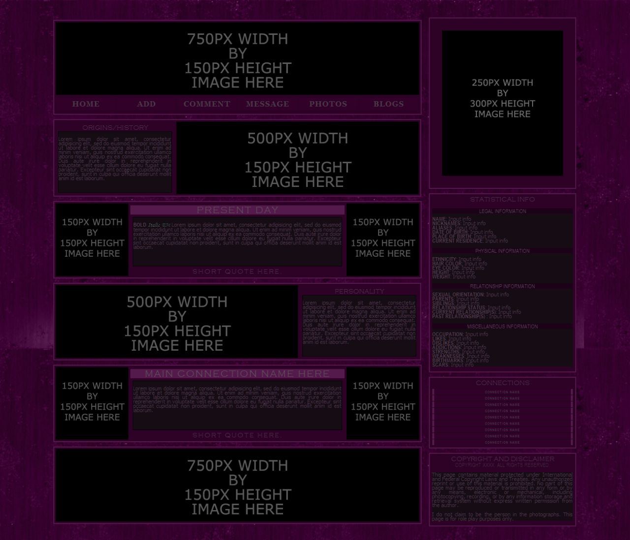 Vicarious Role Play Layouts: Photo