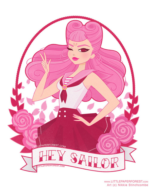 Part Two of my ‘Hey Sailor’ Pin-Up Series! ♡ Part One - The...