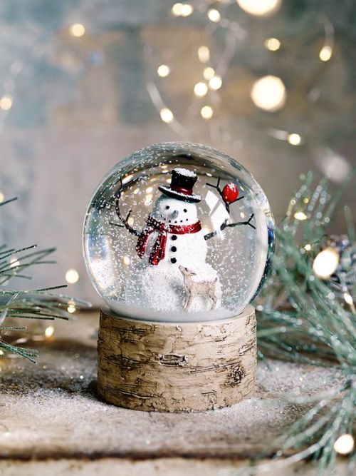 christmas snow globe | Tumblr