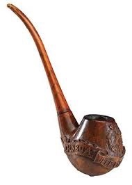 Civil War commemorative pipe.