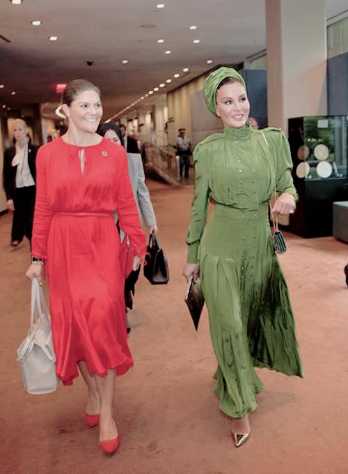 duchessofostergotlands:Crown Princess Victoria’s foreign...