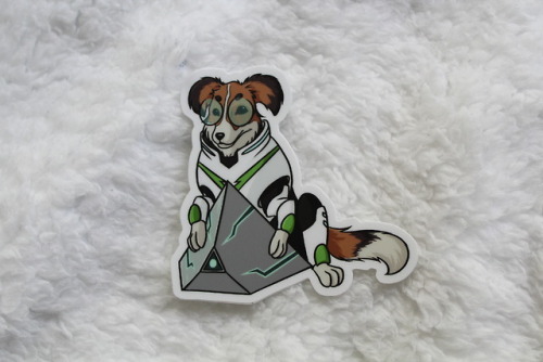 lyssartandstars:FORM PUPTRON!Puptron stickers are now on sale...