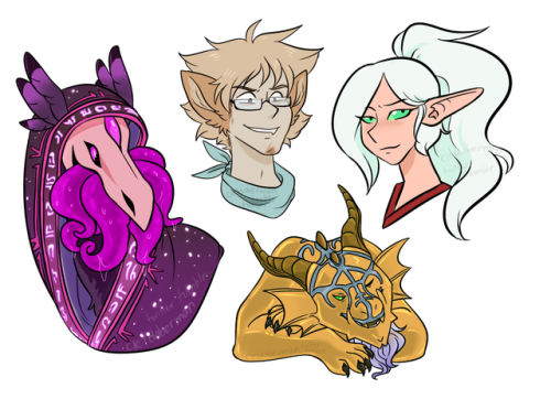 some bust commissions done the past week, I’m still open...