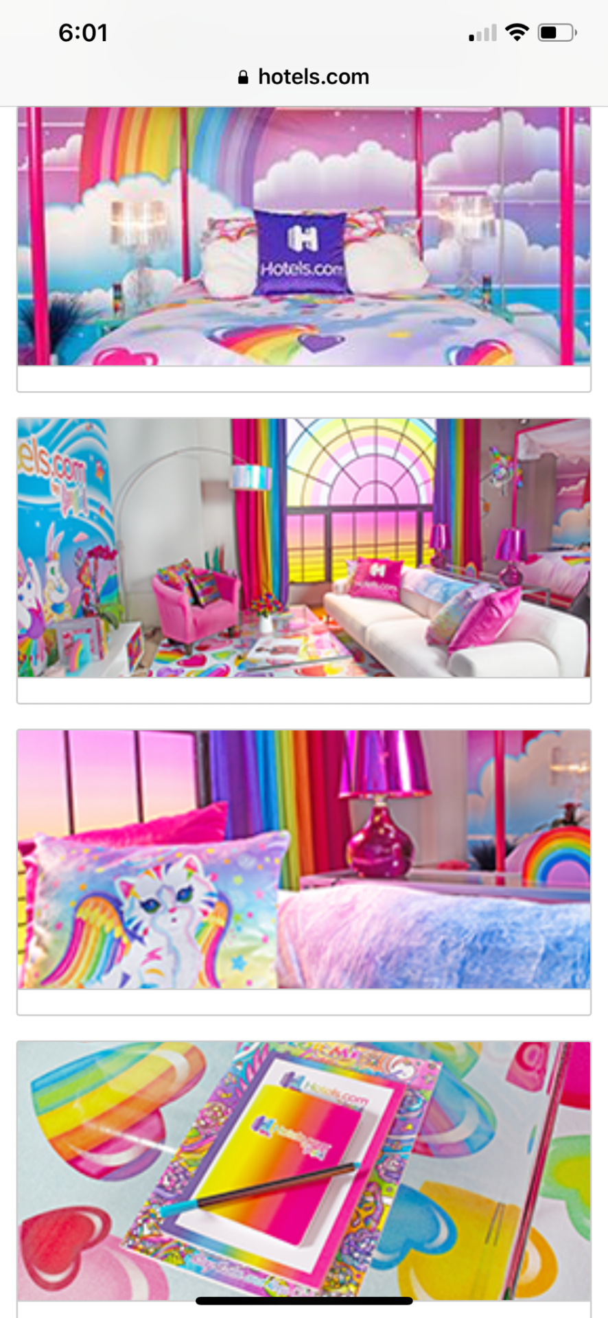 Fresh Fix It S A Lisa Frank Themed Hotel Room