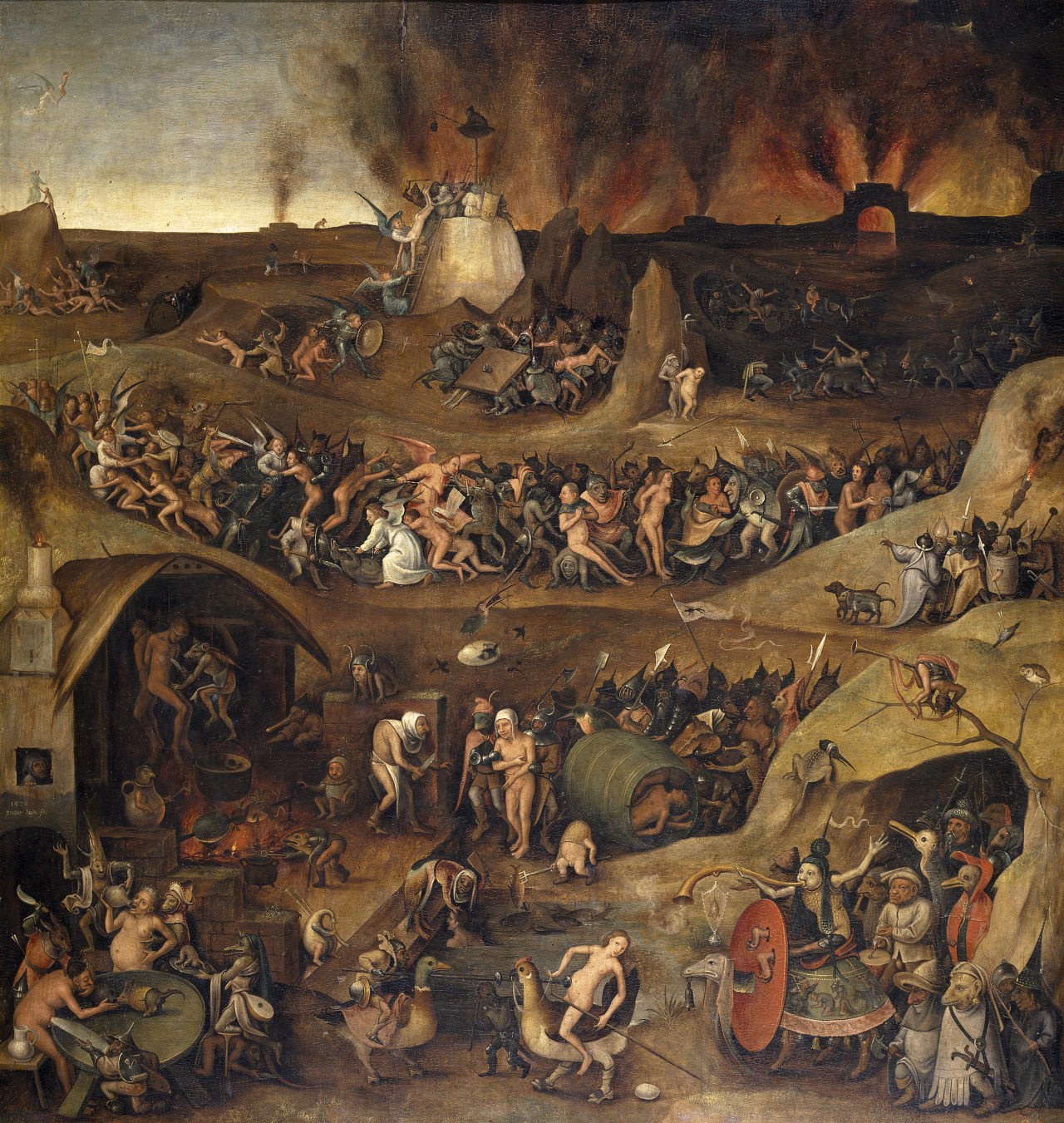 Who wants yesterday's papers? — Pieter Huys - Inferno