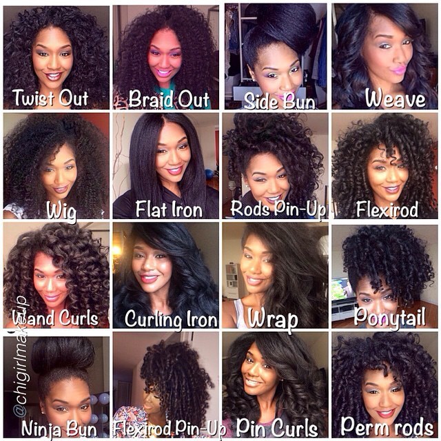 Hair2mesmerize The Versatility Of Natural Hair By