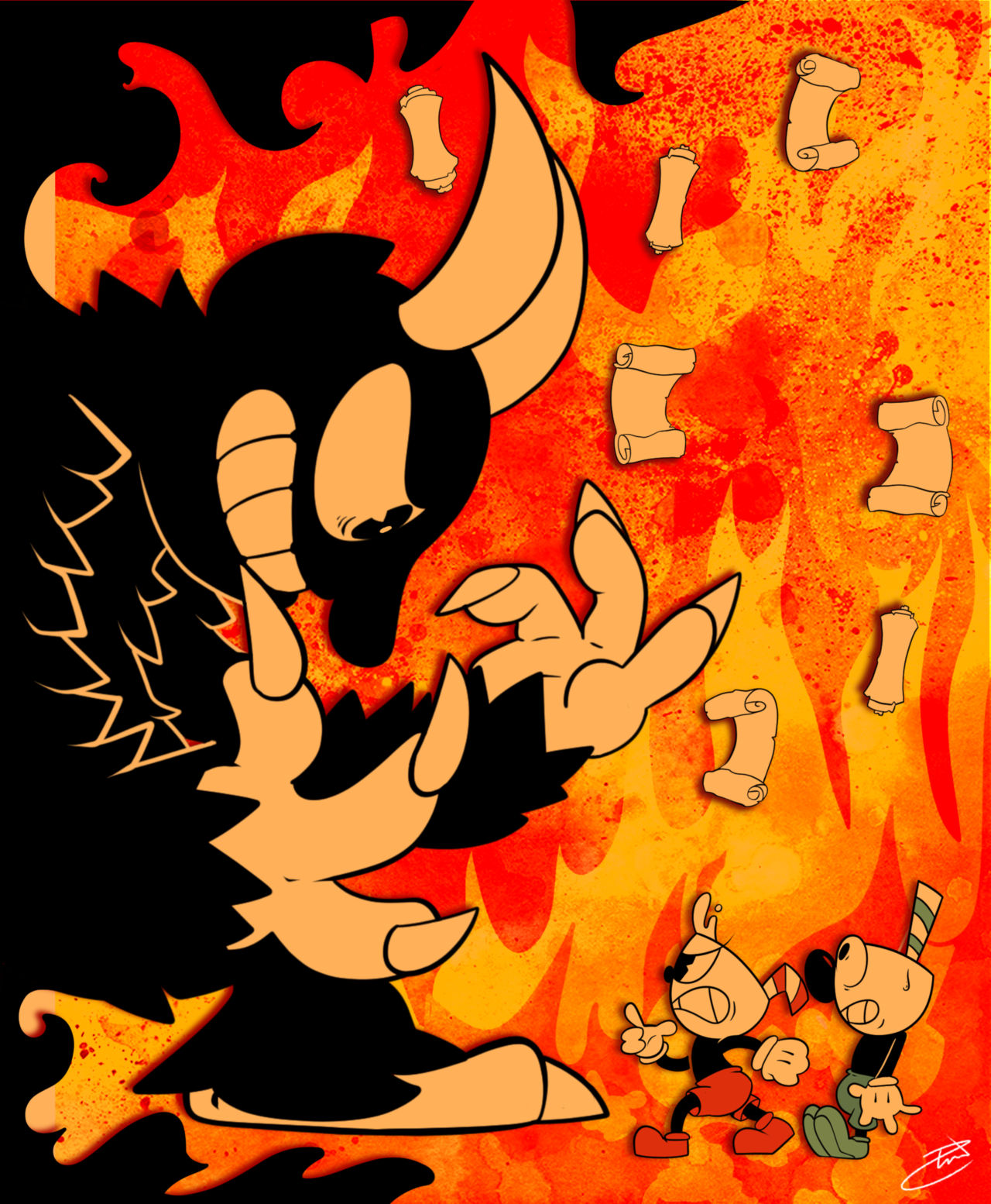 Patrick Casey Lets Swing You Sinners From Cuphead