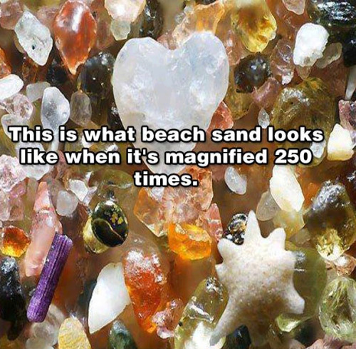 Zo ziet zand er uit als het vergroot is!