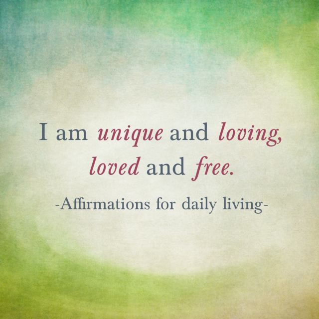 Affirmations for daily living