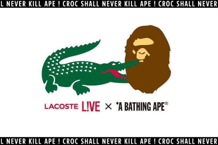 Crisp Culture — A Bathing Ape x Lacoste L!VE