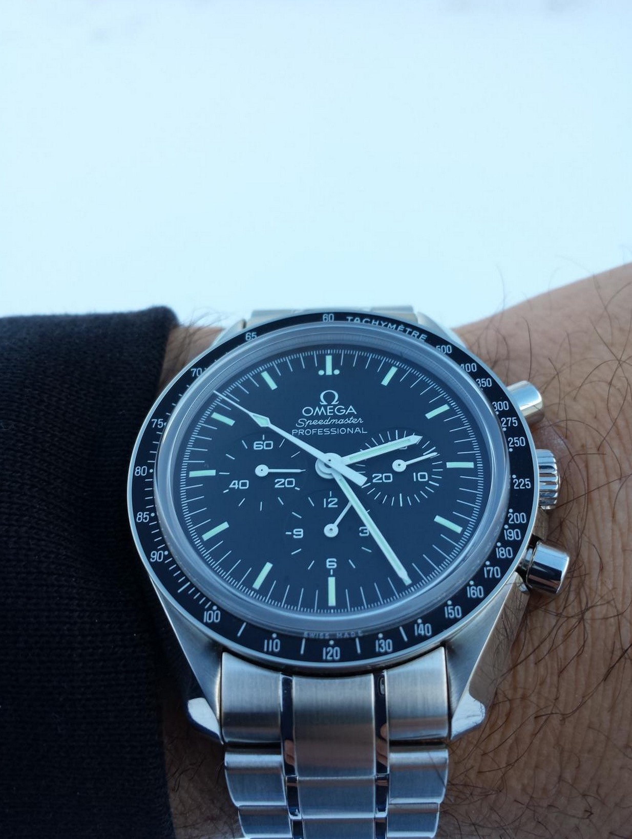 omega speedmaster professional moonwatch sapphire sandwich