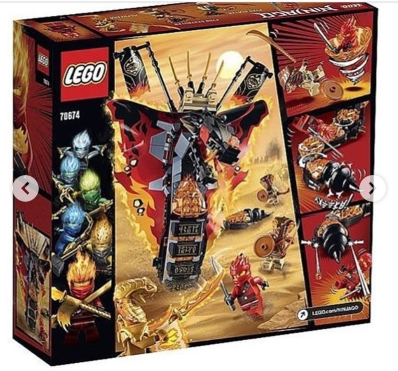 lego ninjago season 11 fire fang