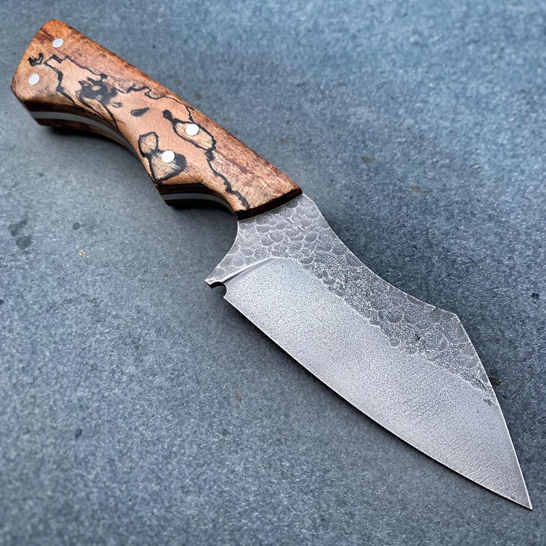 Lion's Den Blades — Paul REVERE blade looking hot! . Hammered and...