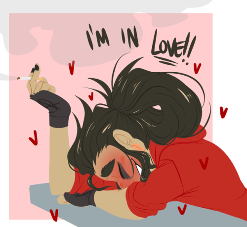 mitarashiarts:In which Larry realizes he’s in love with his...