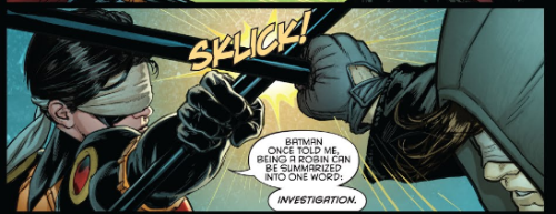 dcpanels:Batman once said to me that being a Robin is about...