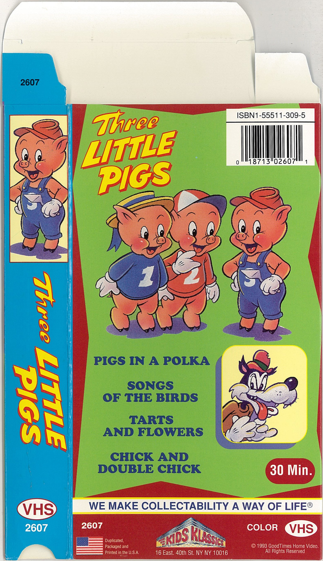 The Three Little Pigs Vhs