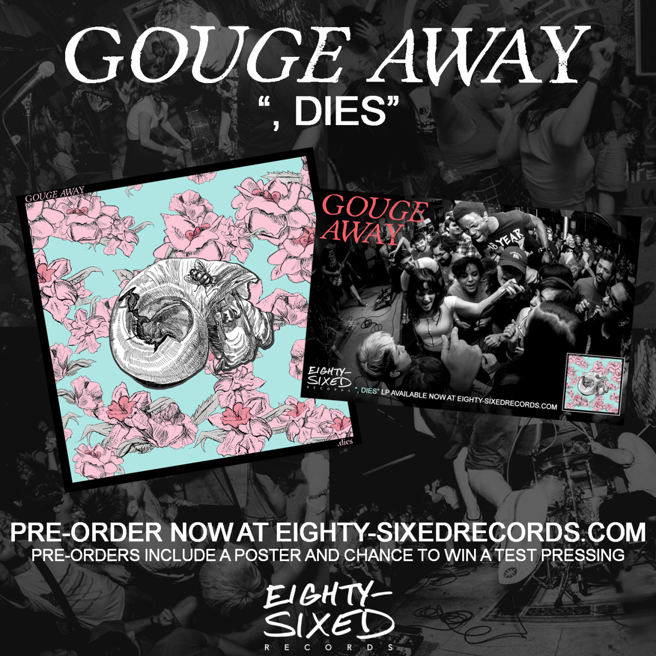 gouge away band merch