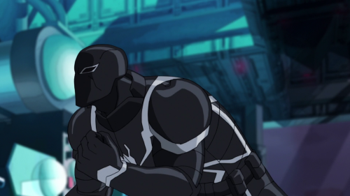 superheroes-or-whatever:Agent Venom in Ultimate Spider-Man