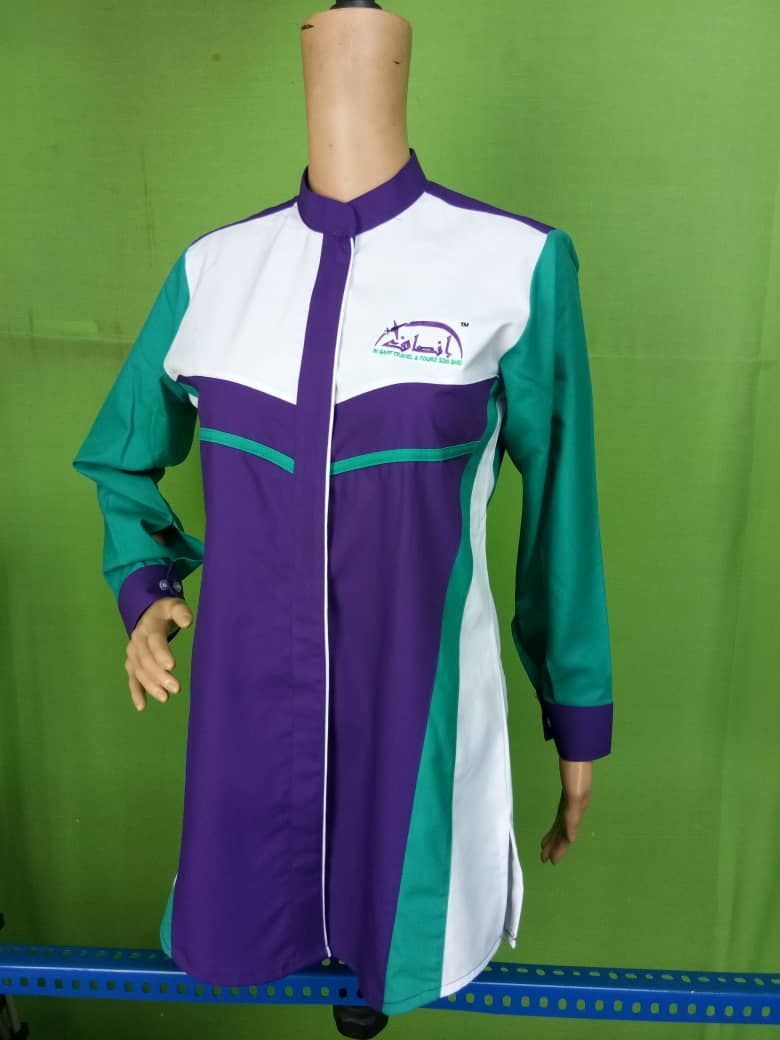 Kemeja Korporat Terkini Apparel Cheap Printed Uniforms