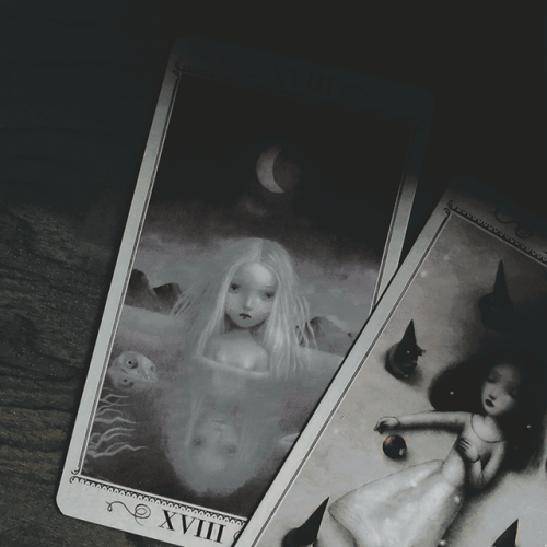 themoonparlor:Tarot mood. Let the magic begin.️