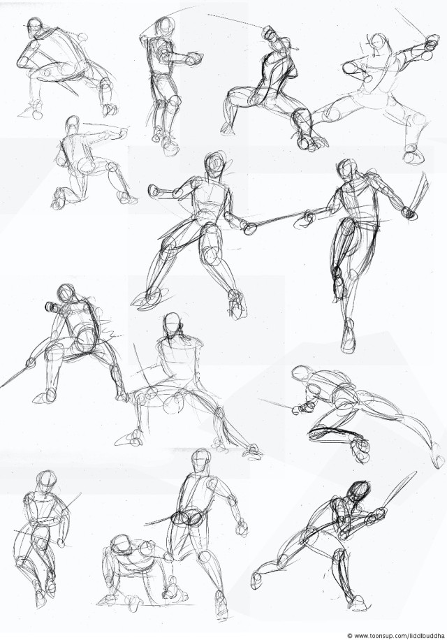 helpyoudraw: Fighting Poses/References (Unknown... - ART PROBLEMS