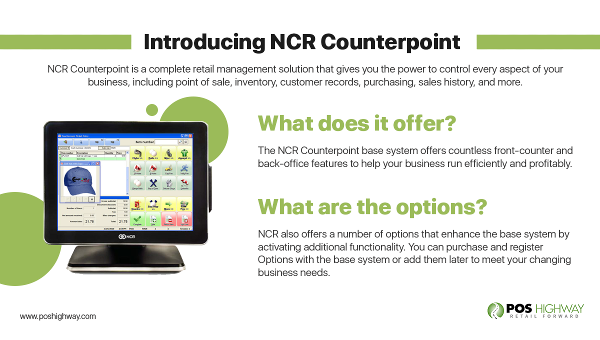 Introducing NCR Counterpoint