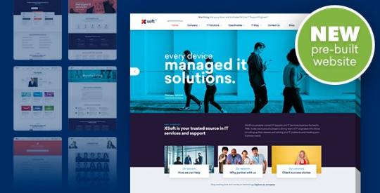 Nanosoft v1.1.9 – WP Theme for IT Solutions and Services Company Nulled