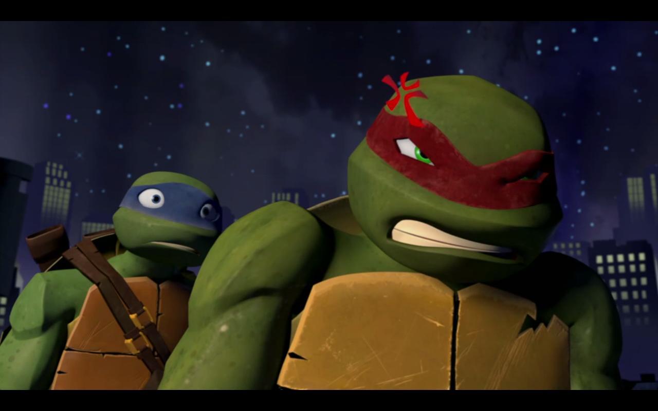 The TMNT Universe, “RUN.” - Leo, to whatever Raph’s anger is directed...