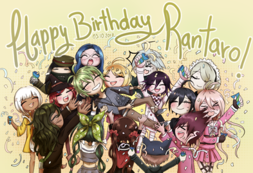 lunnaie:HAPPY BIRTHDAY RANTARO!! - 03.10.2018Collab with the...