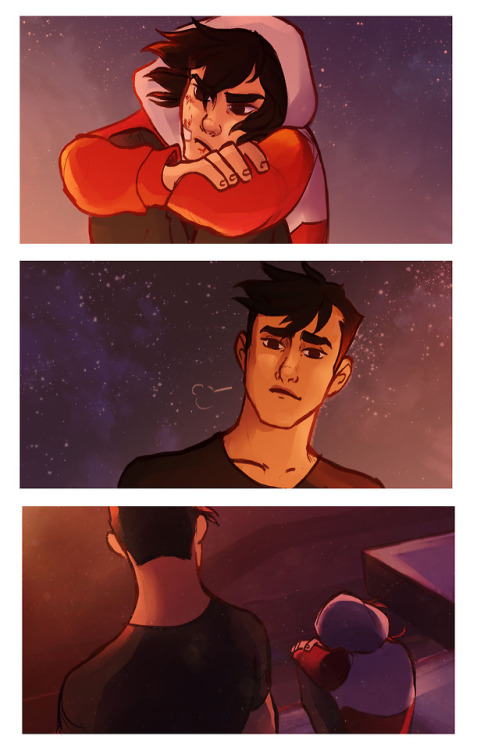 khyvadraws:Day 27: Sports//StargazingKeith has a rough day...