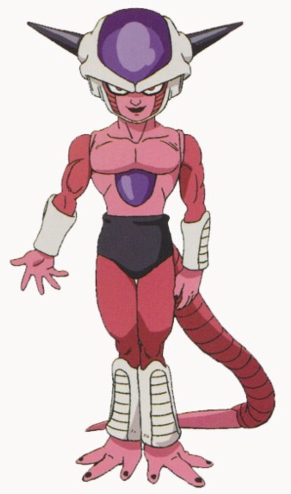 So we know that 1st form Frieza is all pink in the... - Lizard Town