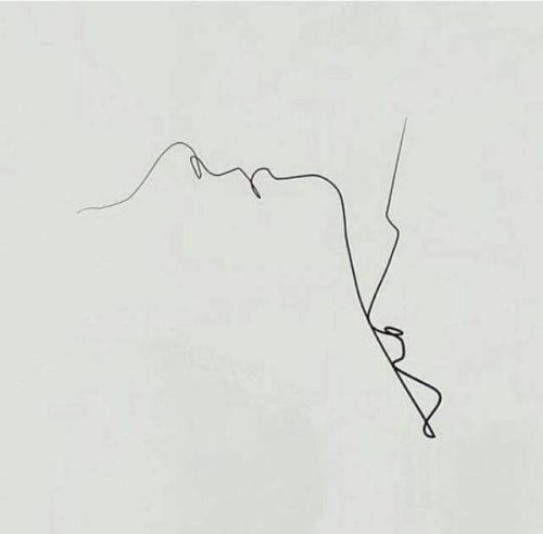 Line Drawing Tattoo Tumblr : One line tattoo tumblr