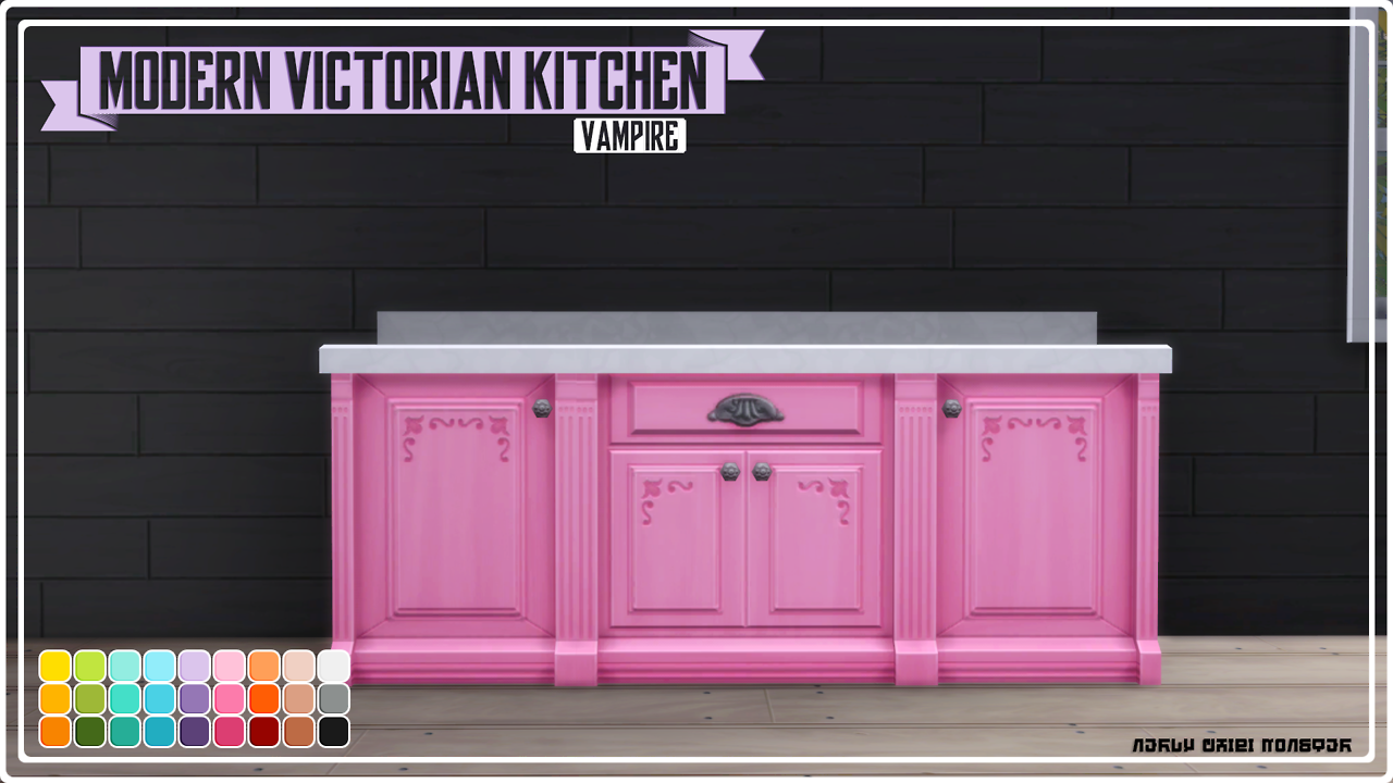 Sims 4 Custom Content Finds — nerdychibimonster: Modern Victorian ...