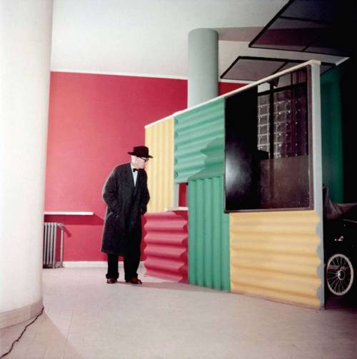 magictransistor:Willy Rizzo. Le Corbusier, Studio at 35 Rue de...