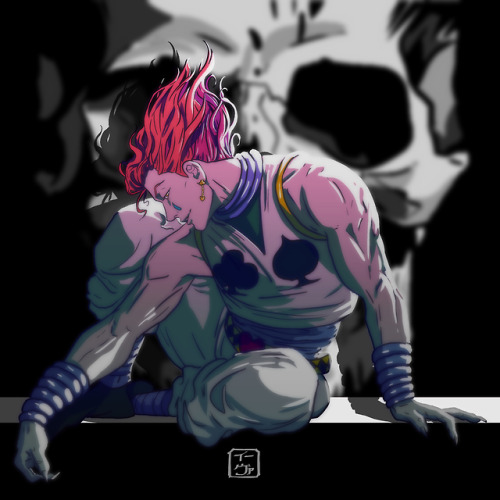hisoka HunterXHunter Hunter X Hunter hxh he has such a lovely design my art