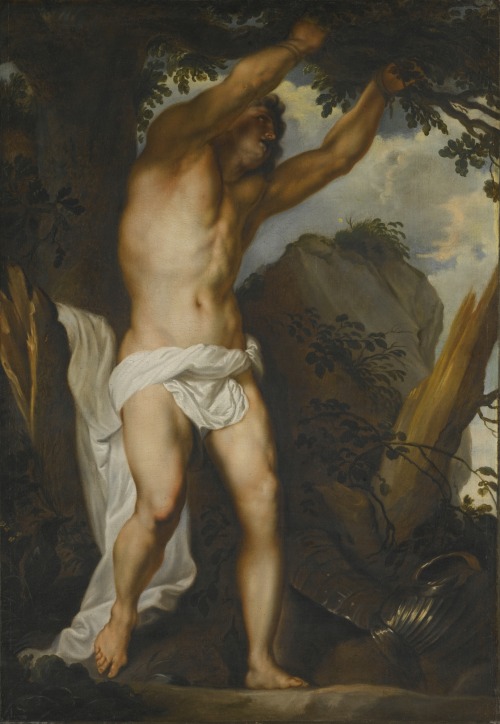 necspenecmetu:Thomas Willeboirts Bosschaert, Saint Sebastian,...