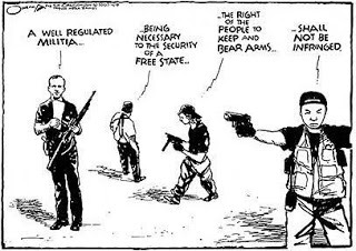 Political cartoons revolving Columbine, gun... - Rachel Joy Scott